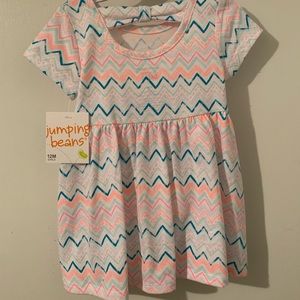 Jumping Beans Super cute zigzag dress!